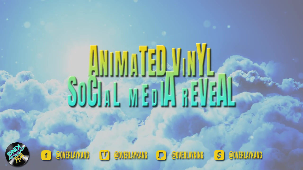 Custom Vinyl Record Social Media Reveal