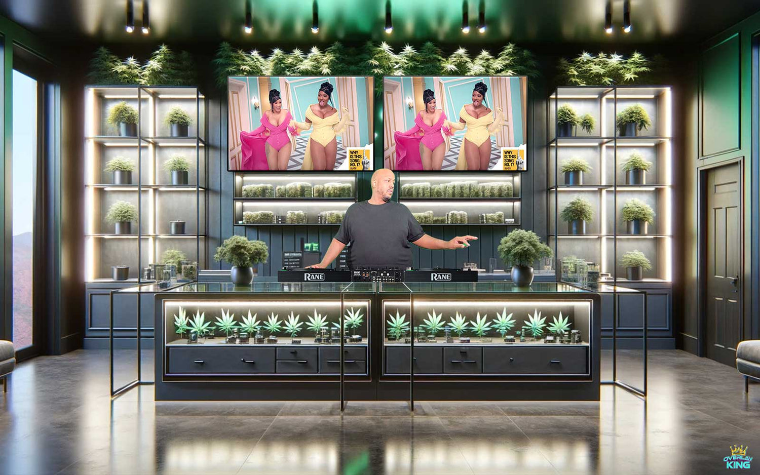 INTEGRATED DJ BOOTH