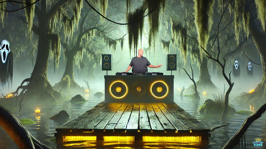 Haunted Ghost Swamp with Floating DJ Booth