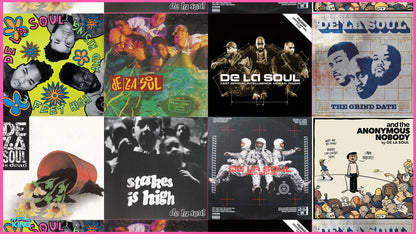 De La Soul Album Cover Overlay