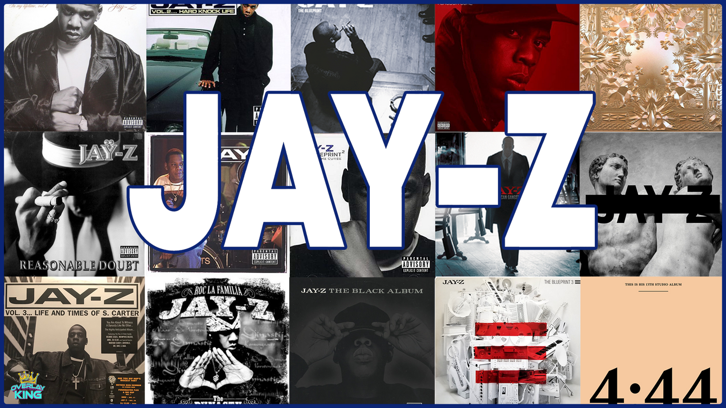 Jay Z Album Cover Overlay