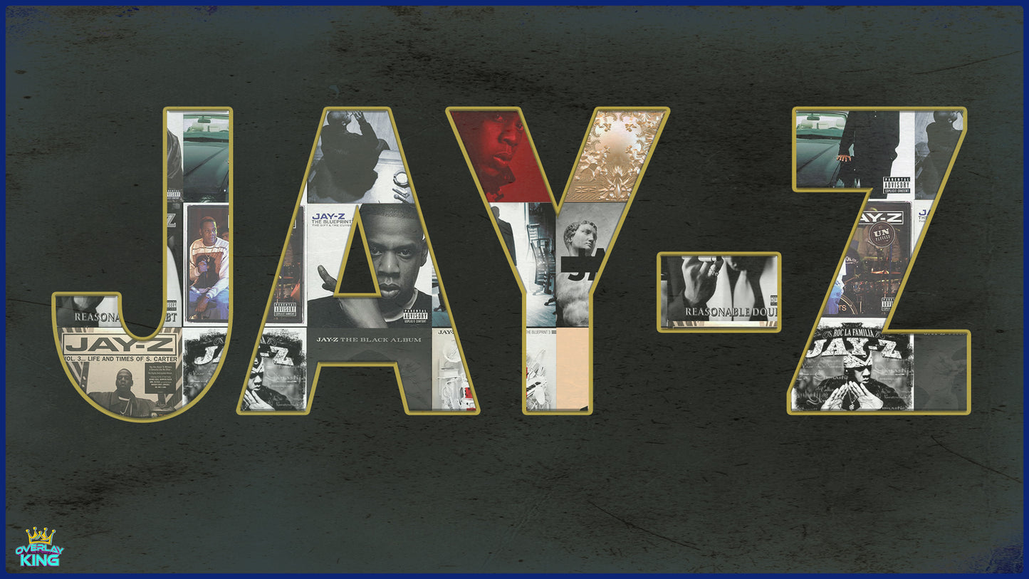 Jay Z Album Cover Overlay