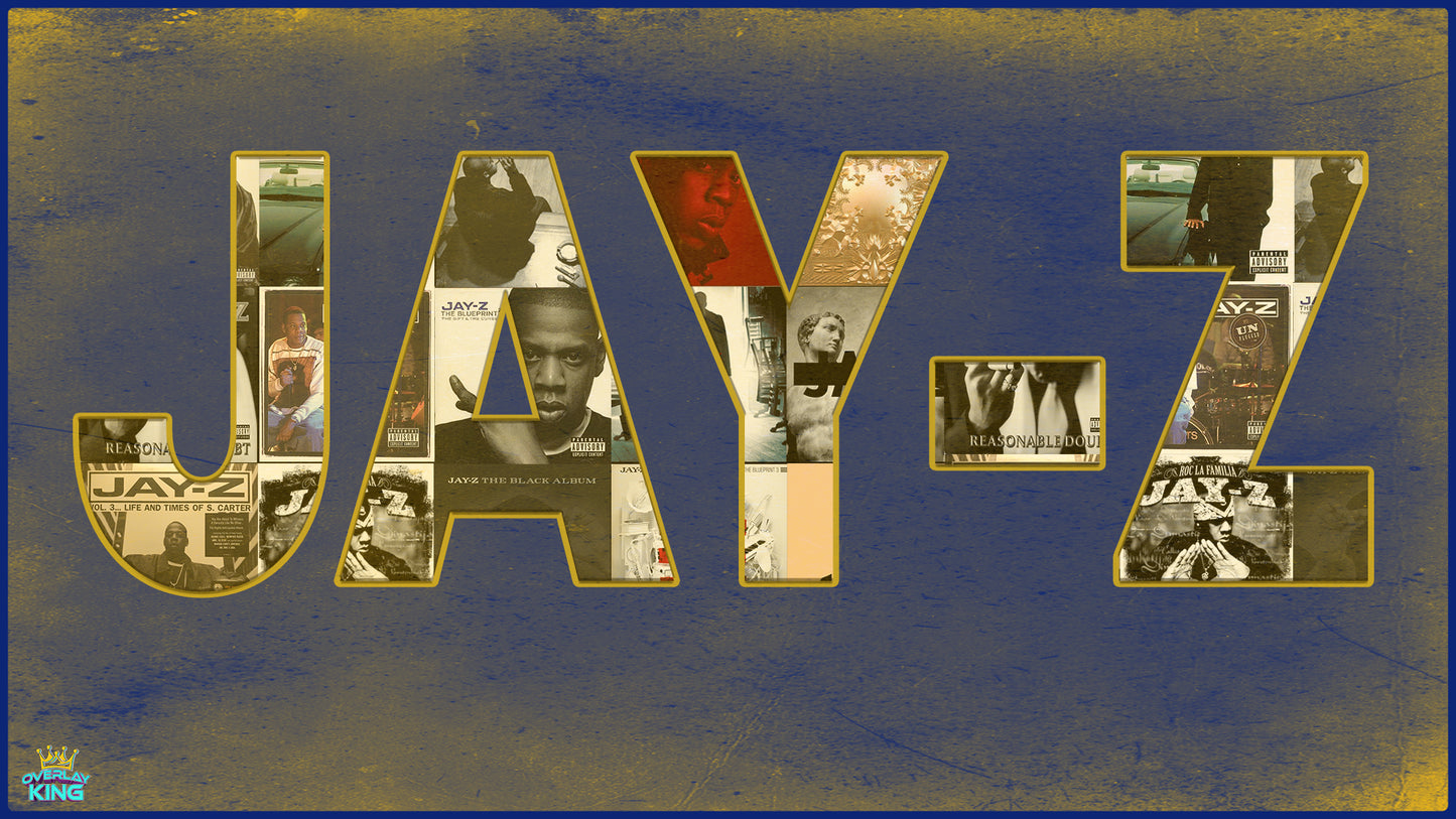 Jay Z Album Cover Overlay