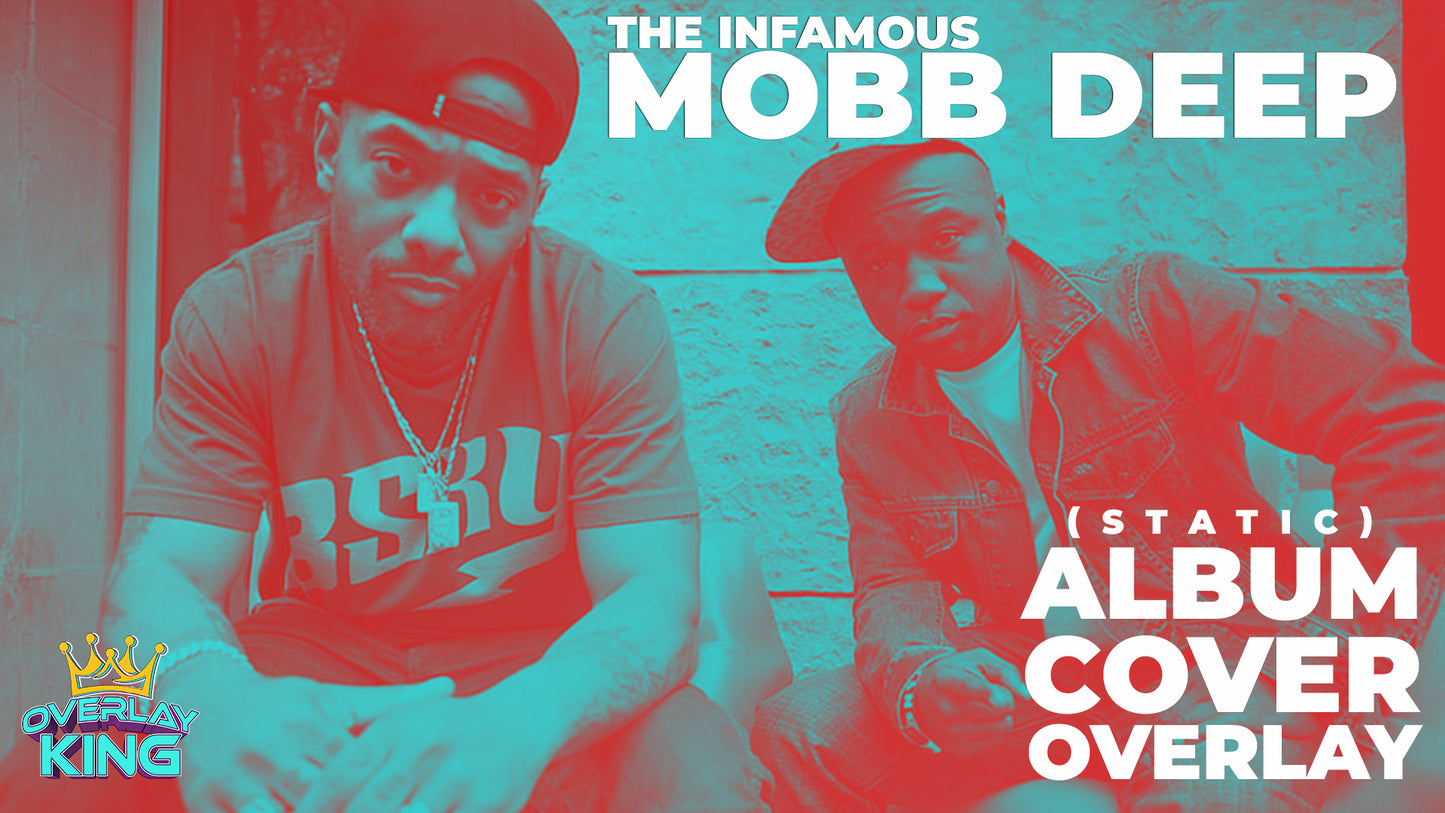 Mobb Deep's Static Album Cover Overlay