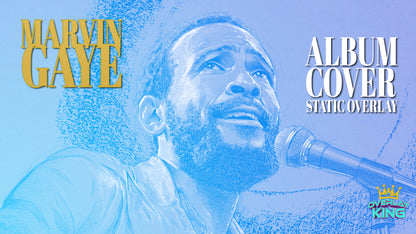 Marvin Gaye's Static Album Cover Overlay