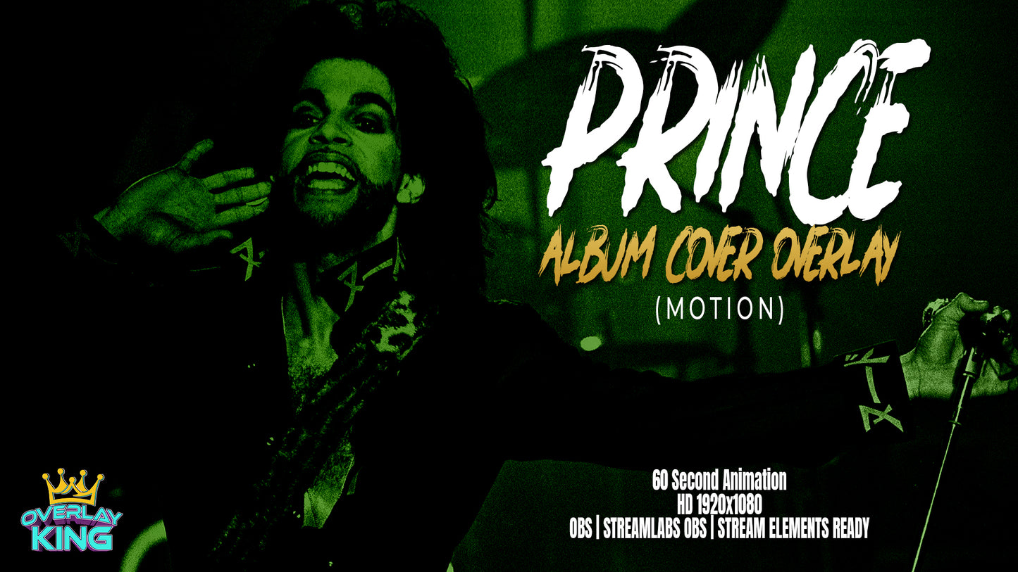 Prince's Motion Album Cover Overlay