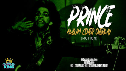 Prince's Motion Album Cover Overlay