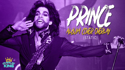 Prince's Static Album Cover Overlay