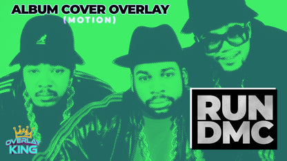 Run DMC's Motion Album Cover Overlay