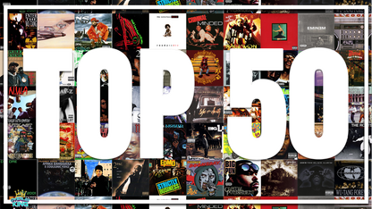 The Source's Top 50 Hip Hop Album Cover Overlay