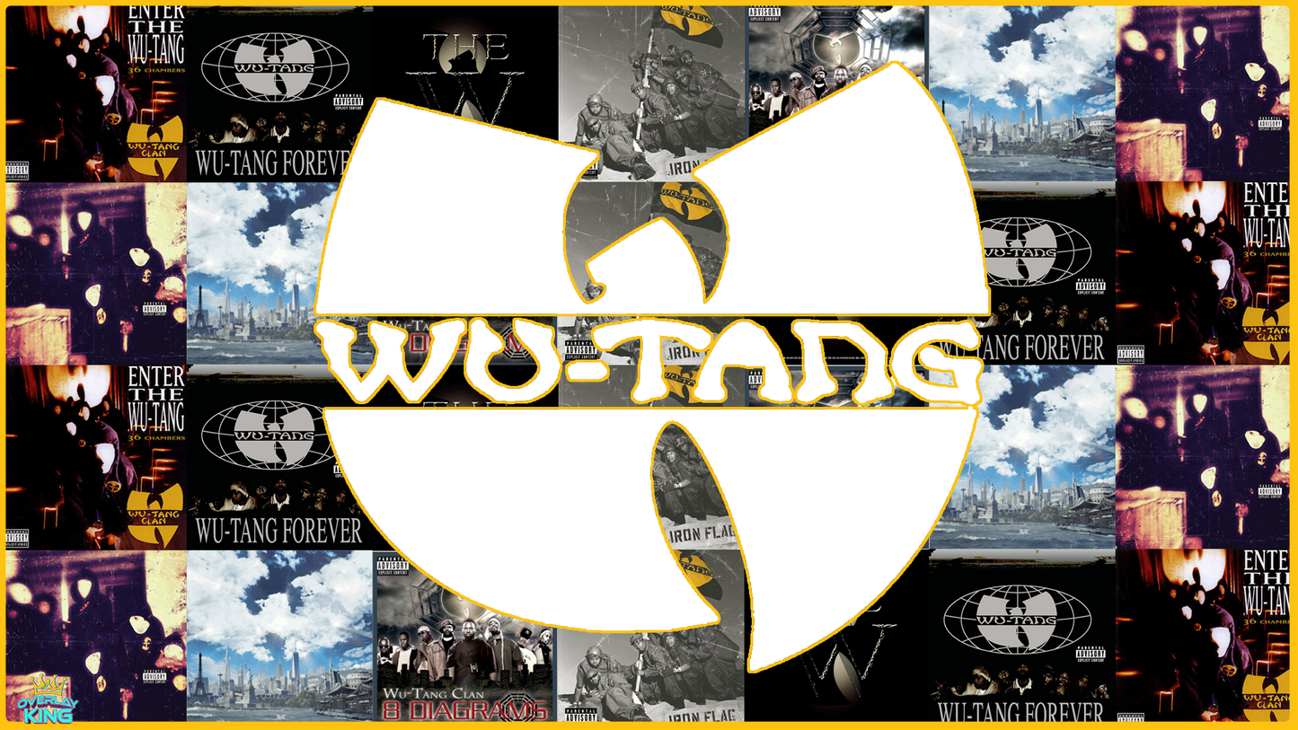 Wu-Tang Clan Album Cover Overlay