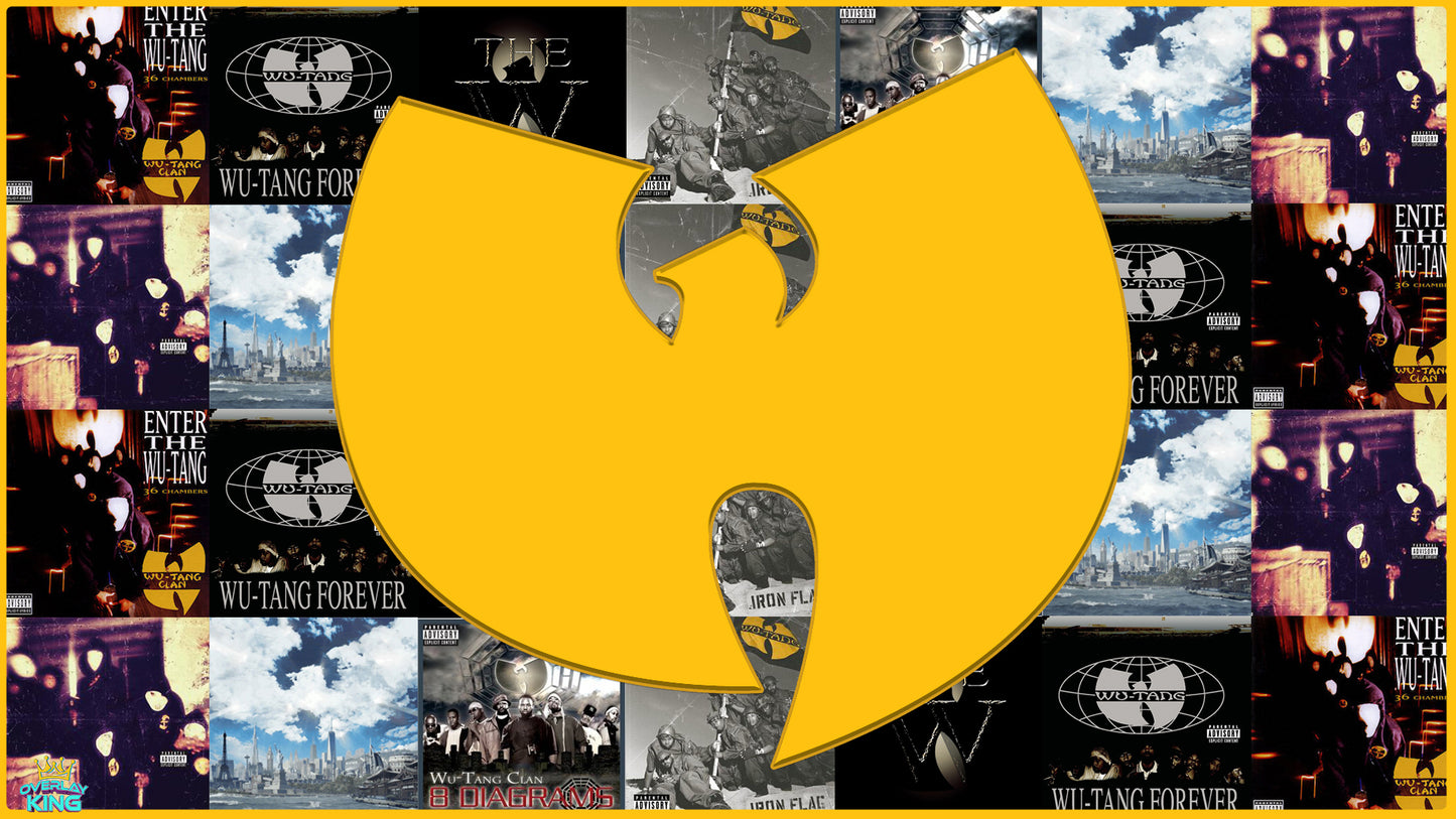 Wu-Tang Clan Album Cover Overlay
