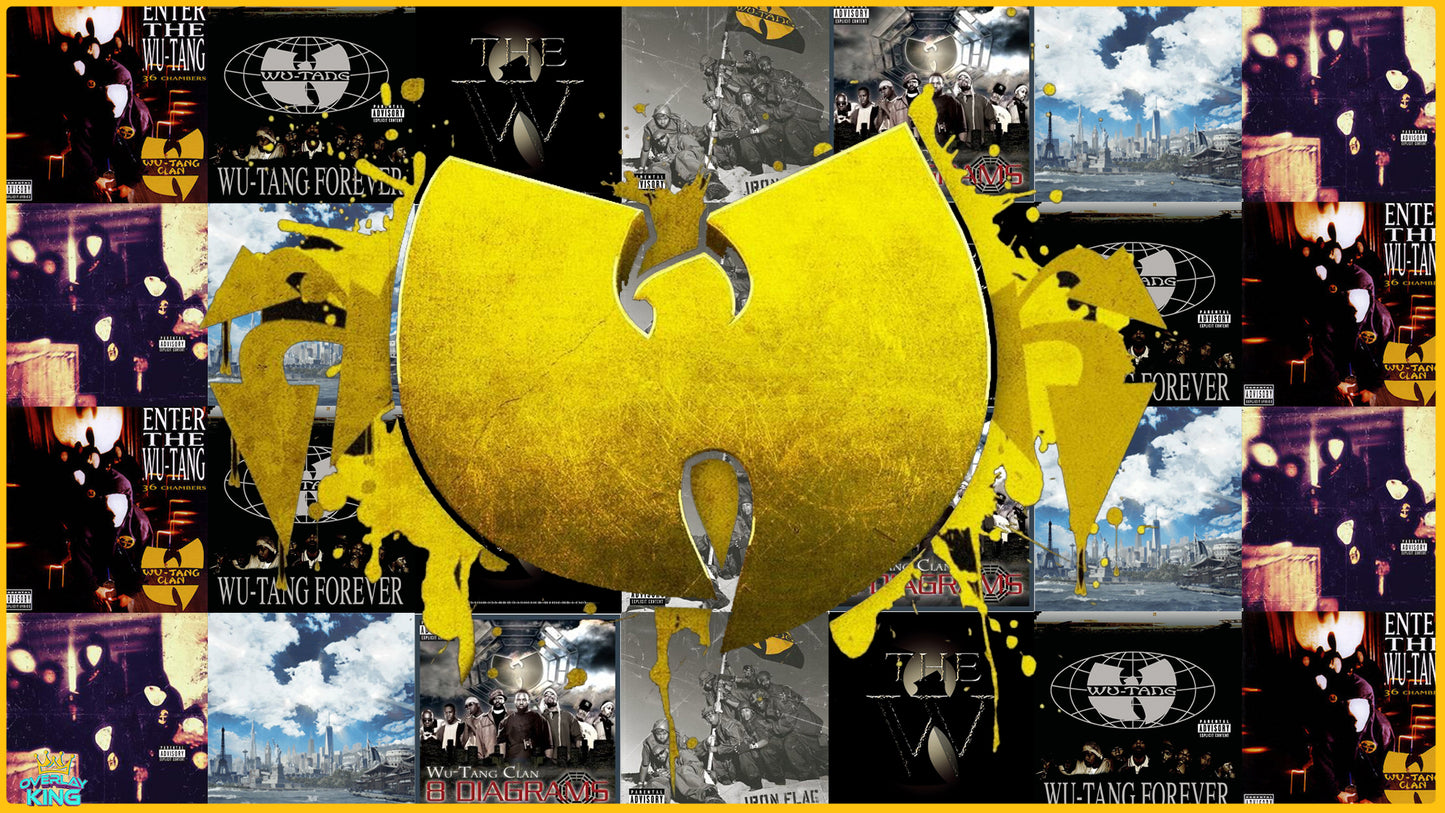 Wu-Tang Clan Album Cover Overlay