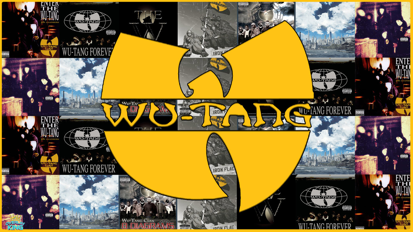 Wu-Tang Clan Album Cover Overlay