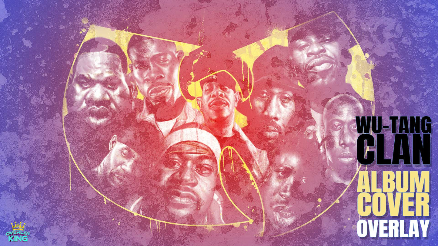 Wu-Tang Clan Album Cover Overlay
